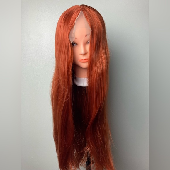 Ginger Copper Red Lace Front Wig - Picture 1 of 11